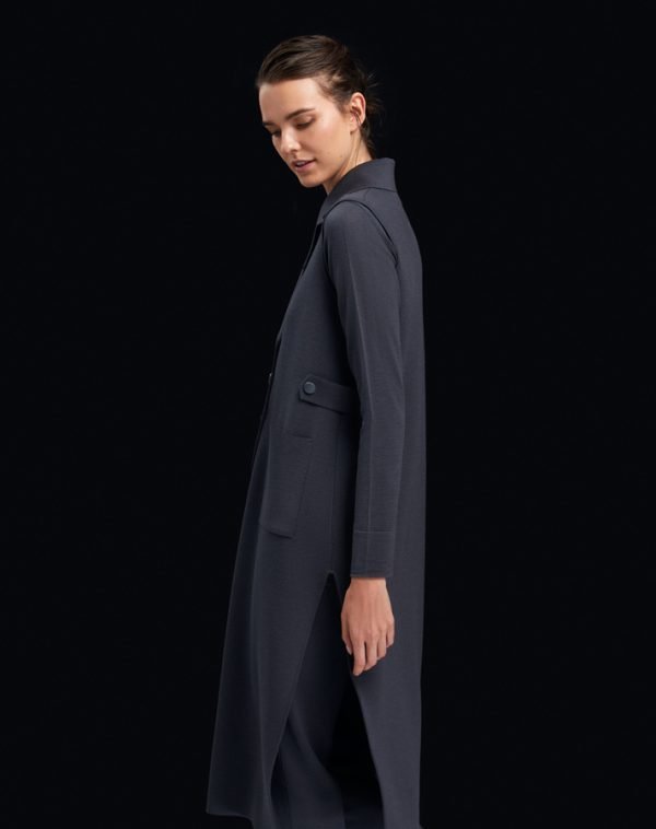 T24K-1000 / Long Knitwear Vest / سترة تريكو طويلة - Image 11