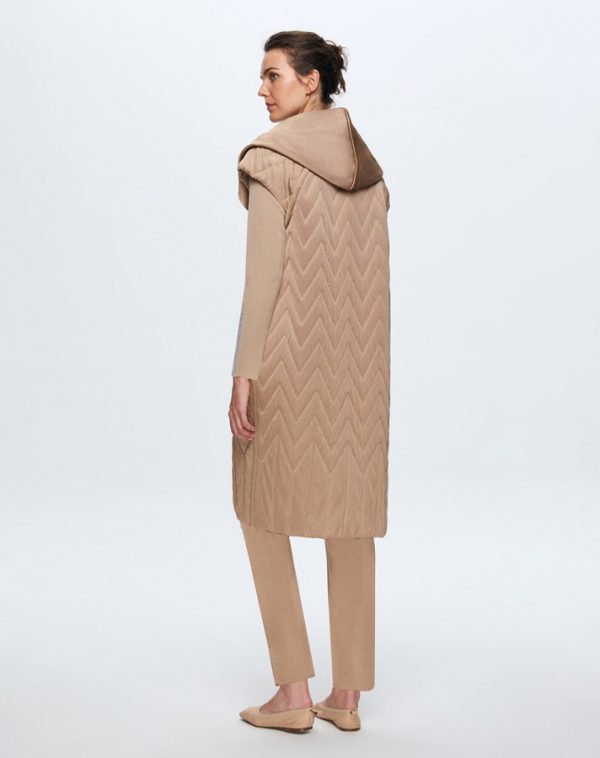 T24K-1001 / Quilted Hoodie / هوديي مبطن - Image 3