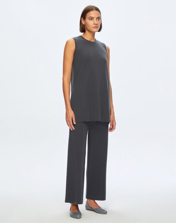 T24K-6000 / Sleeveless Basic Tunic (T24K) / تونيك أساسي بدون أكمام - Image 6