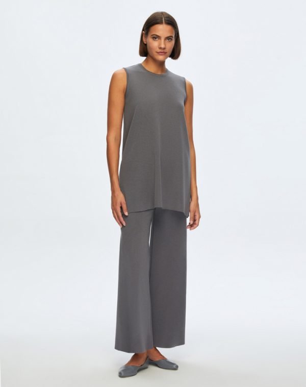 T24K-6000 / Sleeveless Basic Tunic (T24K) / تونيك أساسي بدون أكمام - Image 8