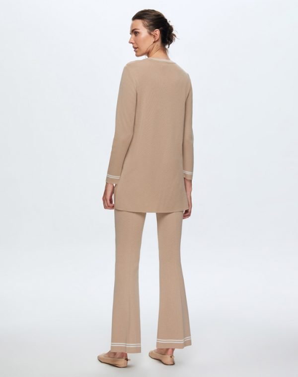 T24K-6003 / Square Patterned Tunic / تونيك مربع منقوش - Image 3