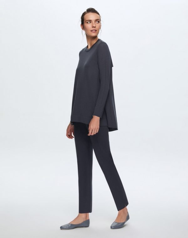 T24K-6010 / Back Long Tunic / تونيك طويل من الخلف - Image 5