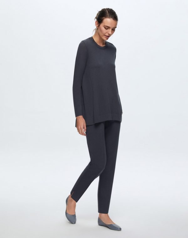 T24K-6010 / Back Long Tunic / تونيك طويل من الخلف - Image 6