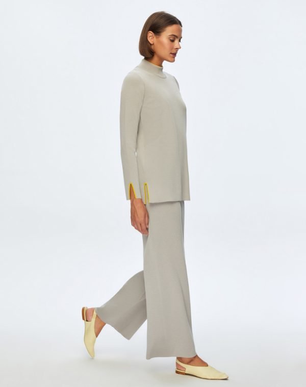 T24K-6017 / Color Striped Knitwear Tunic / لون مخطط تريكو تونك - Image 5