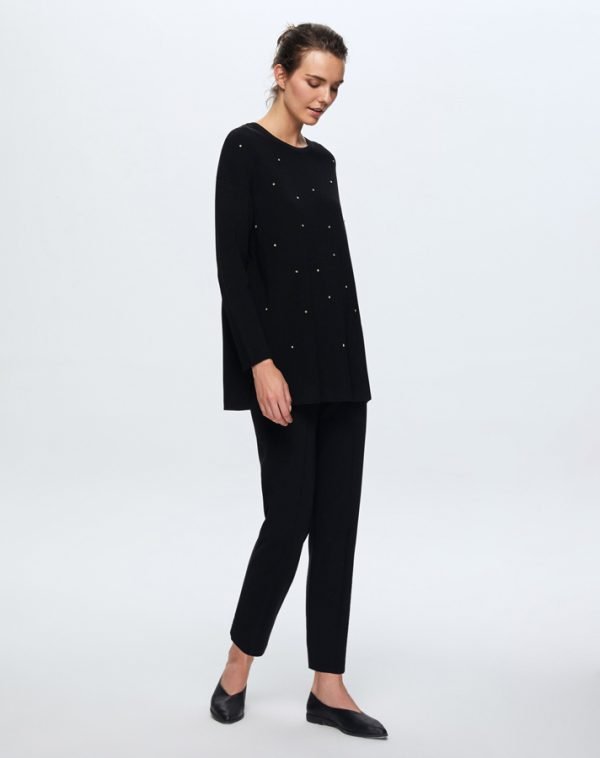 T24K-6024 / Front Stone Basic Tunic / تونيك أساسي من الحجر الأمامي - Image 5