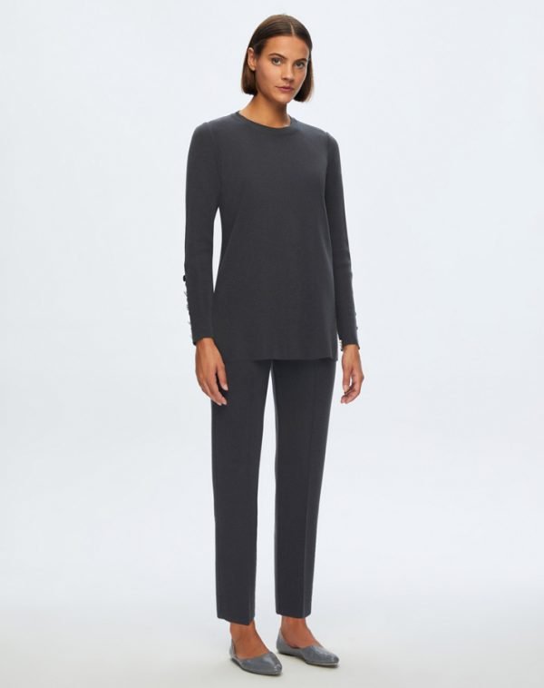 T24K-7000 / Skinny Knit Trousers / بنطلون متماسكة نحيل - Image 11