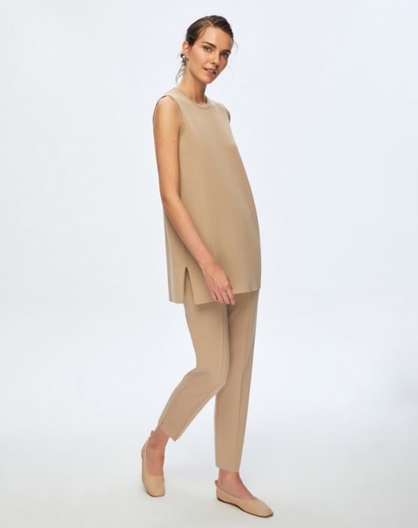 T24K-7000 / Skinny Knit Trousers / بنطلون متماسكة نحيل - Image 4