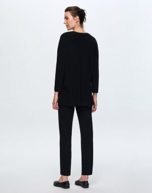 T24K-6001 / Long Sleeve Basic Tunic / تونيك أساسي بأكمام طويلة