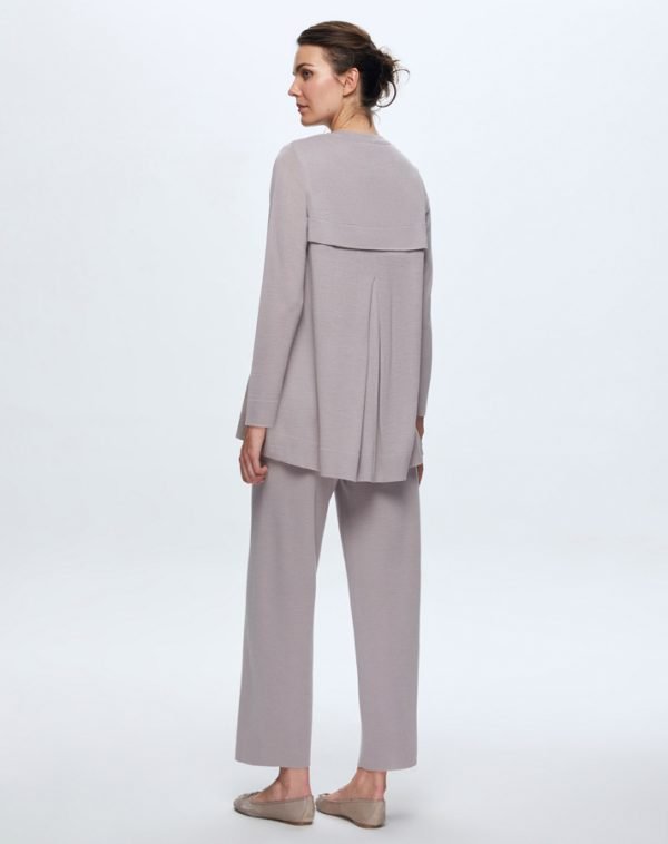 T24K-7001 / Wide Leg Knitwear Trousers / بنطلون تريكو واسع الساق - Image 24