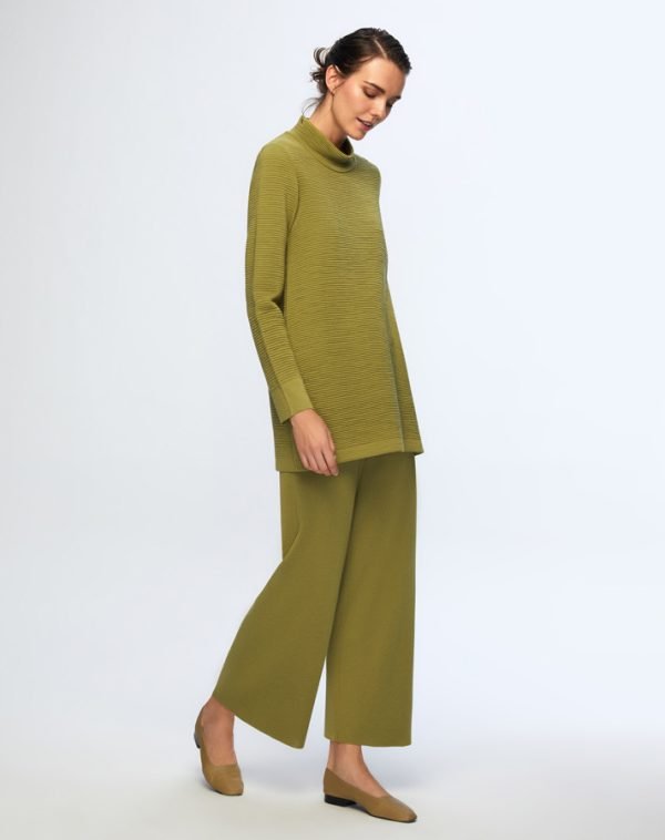 T24K-7001 / Wide Leg Knitwear Trousers / بنطلون تريكو واسع الساق - Image 18