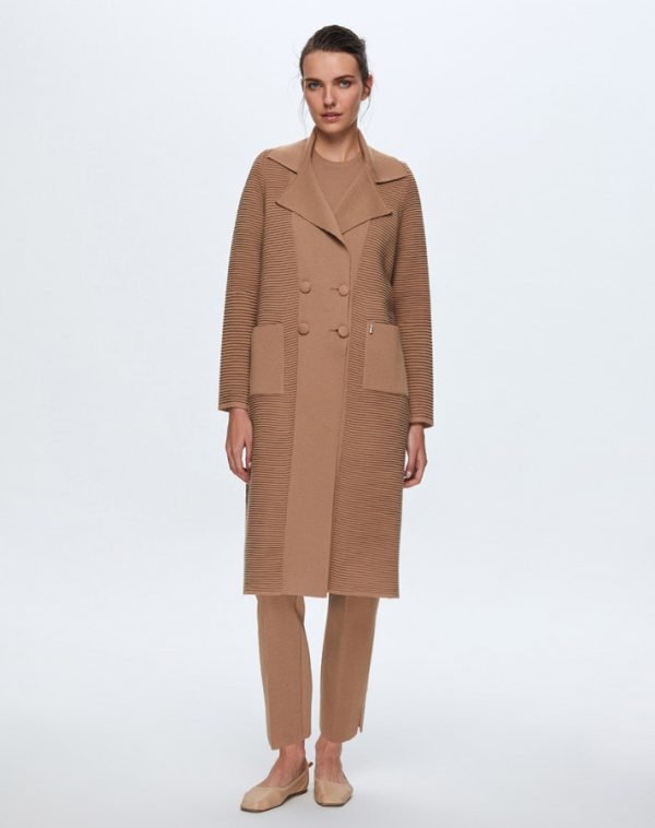 T24K-8014 / Self-Rip Buttoned Jacket / سترة بأزرار ذاتية التمزق - Image 5