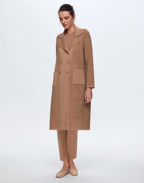 T24K-8014 / Self-Rip Buttoned Jacket / سترة بأزرار ذاتية التمزق - Image 6