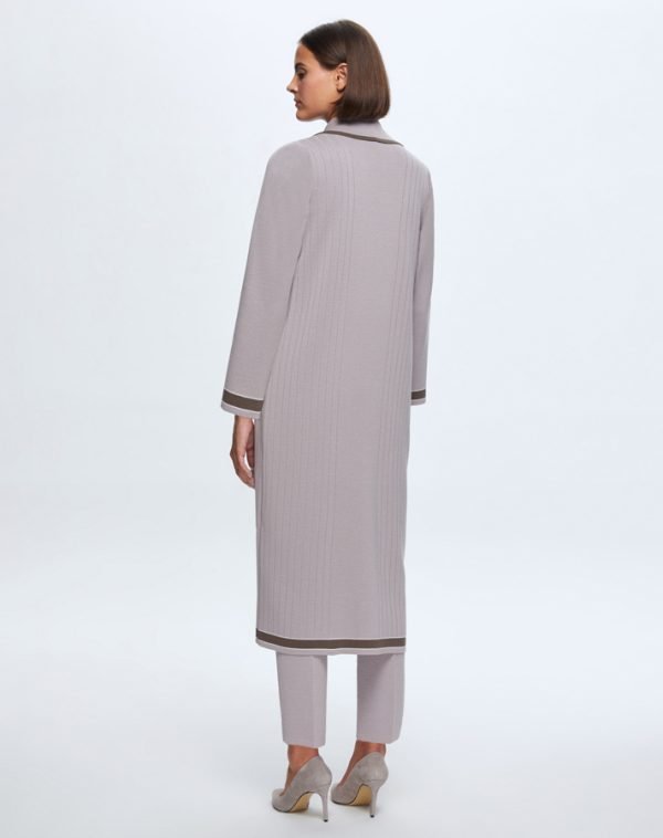 T24K-9001 / Men's Collar Solid Color Cardigan / سترة كارديجان بلون سادة للرجال - Image 10