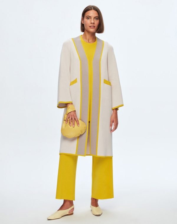 T24K-9002 / Clean Cut Knitwear Cardigan / سترة محبوكة نظيفة - Image 4