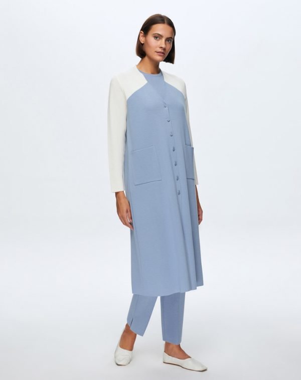 T24K-9010 / Buttoned Long Cardigan / سترة طويلة بأزرار