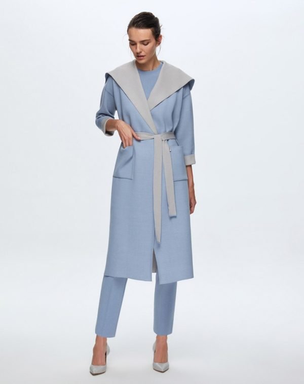 T24K-9021 / Double Sided Steel Knit Cardigan / سترة منسوجة من الصلب على الوجهين - Image 4