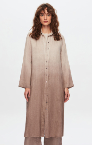 T24Y-3000 / Long Linen Shirt / قميص كتان طويل
