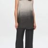 T24Y-6044 / Sleeveless  Linen / كتان بأكمام قصيرة