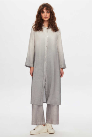 T24Y-7002 / Wide Leg Linen Trousers / بنطال كتان واسع الساق