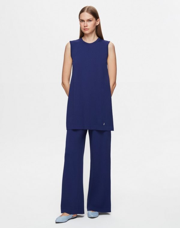 T25Y-6000 /  Basic Sleeveless Knitwear Tunic / سترة محبوكة أساسية بدون أكمام - Image 27