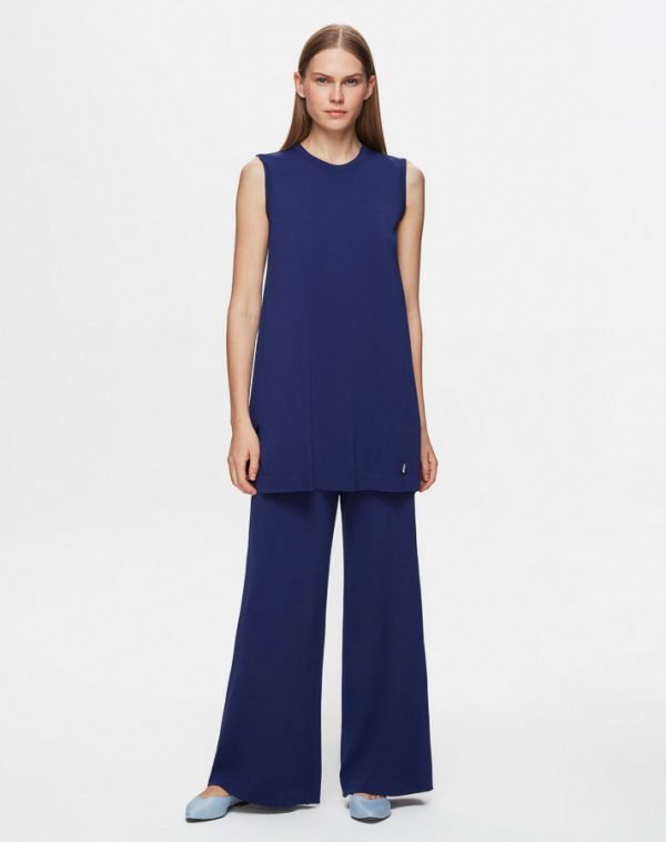 T25Y-6000 /  Basic Sleeveless Knitwear Tunic / سترة محبوكة أساسية بدون أكمام - Image 23