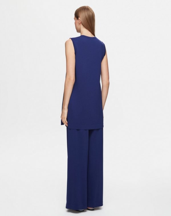 T25Y-6000 /  Basic Sleeveless Knitwear Tunic / سترة محبوكة أساسية بدون أكمام - Image 25