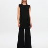T25Y-7001 / Wide Leg Basic  Trousers / بنطال أساسي واسع الساق