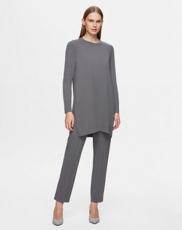 T25Y-7000/Narrow Leg Knitwear Pants / بنطلون تريكو الضيقة الساق - Image 7