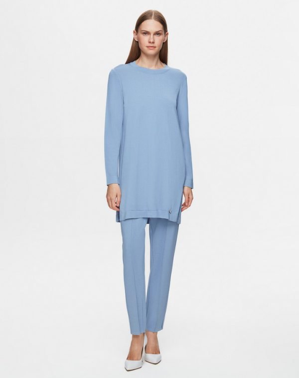 T25Y-7000/Narrow Leg Knitwear Pants / بنطلون تريكو الضيقة الساق - Image 10