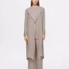 T25Y-0006 /Long Sleeve Double Knit Cardigan Set  / مجموعة سترة مزدوجة الأكمام طويلة الأكمام