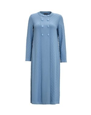 T25Y-9002/Bakvala Textured Knitwear Cardigan Set / طقم كارديجان محبوك منباكفالا