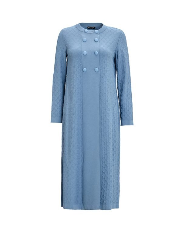 T25Y-9002/Bakvala Textured Knitwear Cardigan Set / طقم كارديجان محبوك منباكفالا