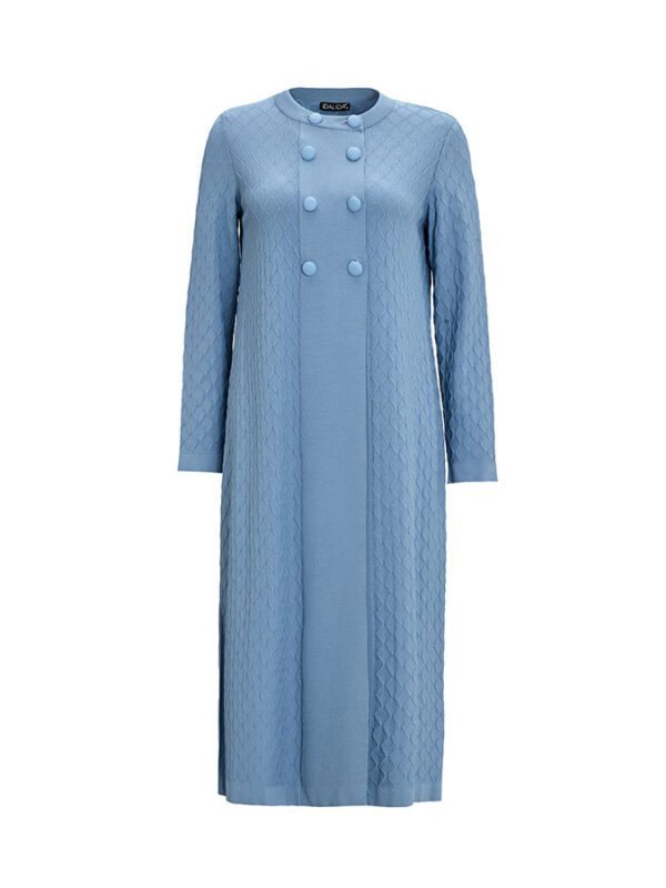 T25Y-9002/Bakvala Textured Knitwear Cardigan Set / طقم كارديجان محبوك منباكفالا