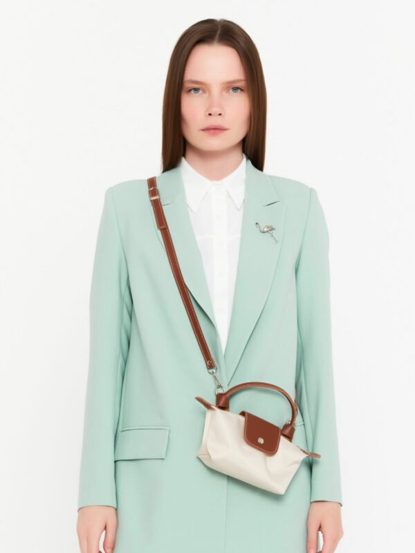105-13169 / Long-Sleeved Polyester Blazer  with Bag / بليزر بوليستر بأكمام طويلة مع حقيبة