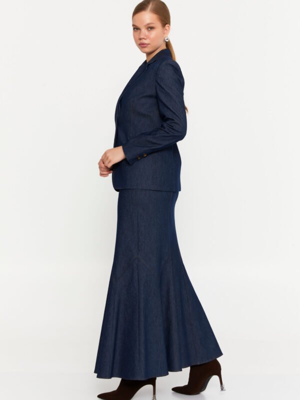 KPS 121634 / Denim Blazer Set / طقم بليزر جينز