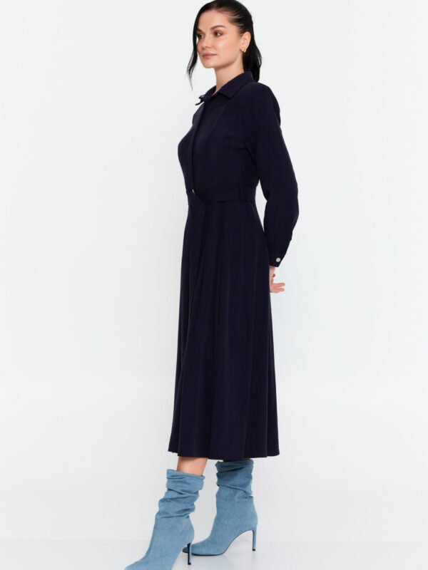 ONN8000 / A Plain Long-Sleeved Dress / فستان بأكمام طويلة عادي