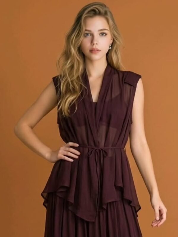 Y25QYL0061/ Sleeveless Hoodie / هودي بدون أكمام