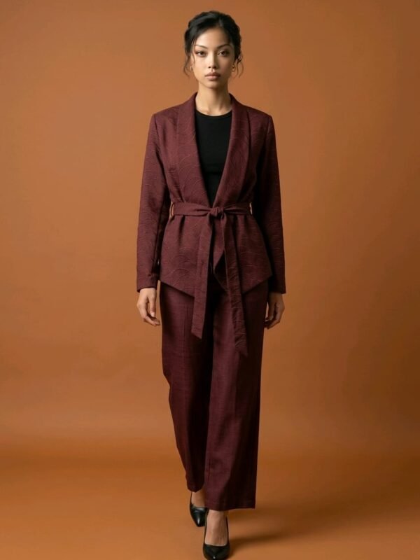 SWY12041511 / Blazer with Pants / بليزر مع بنطال