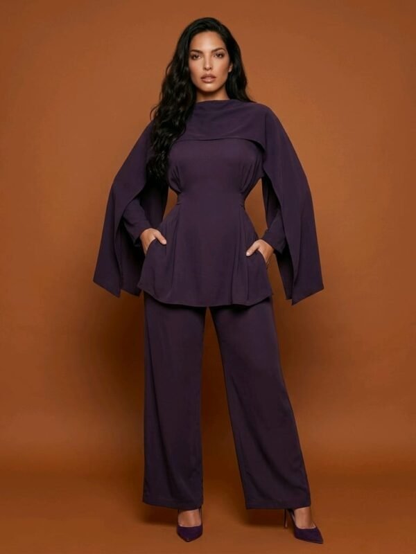 SWAY-02072614 / Fashion Top with Pants / أعلى موضة مع بنطال