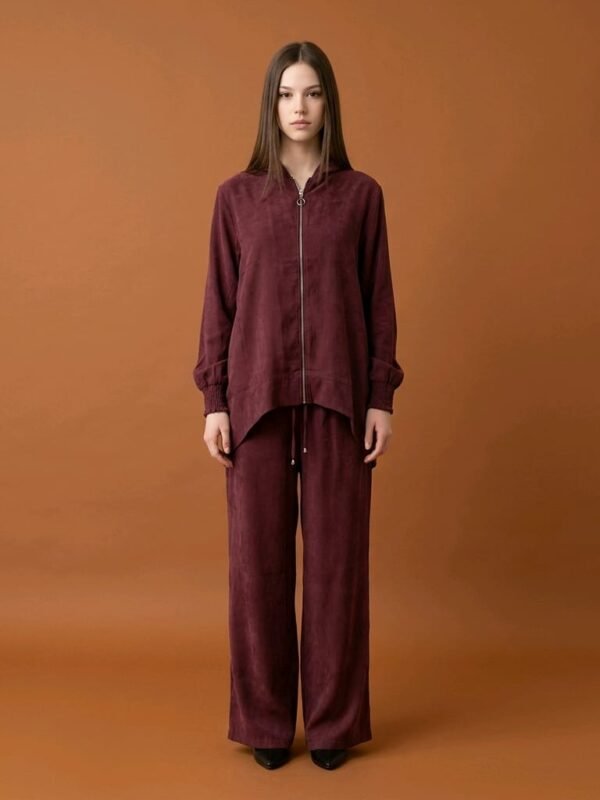 SWAY-02072603 / Full Zip Jacket with Pants / سترة بسحّاب كامل مع بنطال