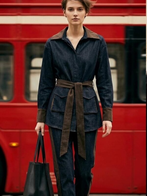2174 / Jacket with Two Side Pocket Set / سترة مع جيبين جانبيين